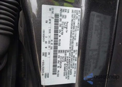 2015 Ford Focus Se z USA, uszkodzony, nr VIN 1FADP3F21FL239139